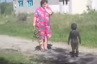 VIDEO: Keď babka zbadala