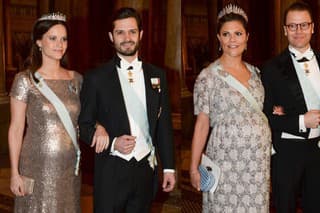 Švédske princezné ukázali rastúce