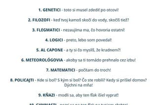 Zistite, ku ktorému typu