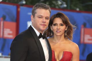 Matt Damon a Luciana
