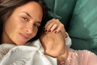Natália Glosíková s dcérkou