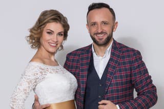 Ondrej Kandráč s manželkou