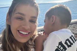 Jasmina Alagič so synom