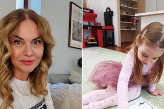Monika Beňová s dcérou