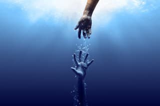 hand drown in the