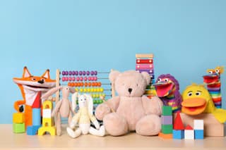 Collection of different toys