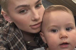 Laura Chrebetová so synčekom
