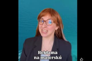 Reklama na materskú