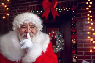 Portrait of Santa Claus