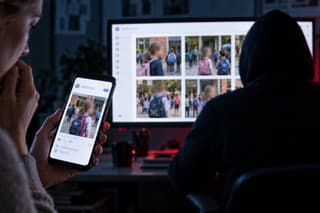 Fotografie detí na sociálnych