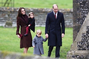 Vianoce rodiny princa Williama