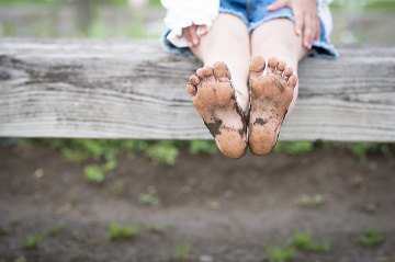 7-krát, prečo chodiť barefoot