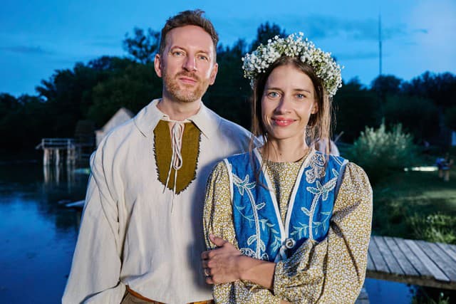 Miro Jaroš a Sima Magušinová