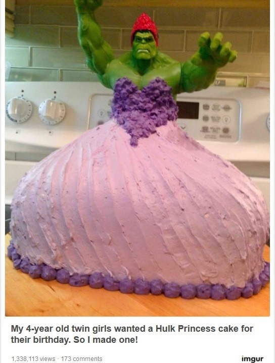 Rodičia vyrobili dcérkam tortu