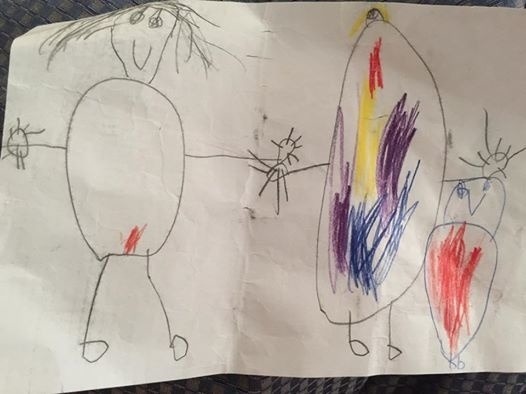 Päťročný Julien nakreslil menštruujúcu