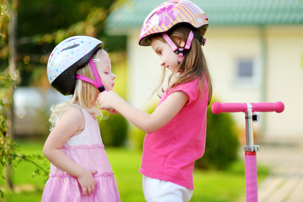 Cyklistické prilby pre malých