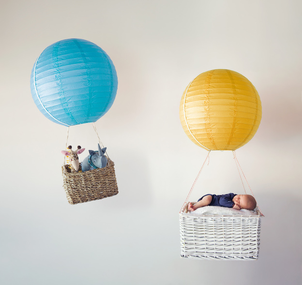 Balóny: Uviažte ich dieťatku
