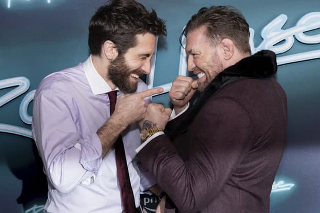 Conor McGregor a Jake Gyllenhaal si počas nakrúcania filmu stali dobrými priateľmi. 