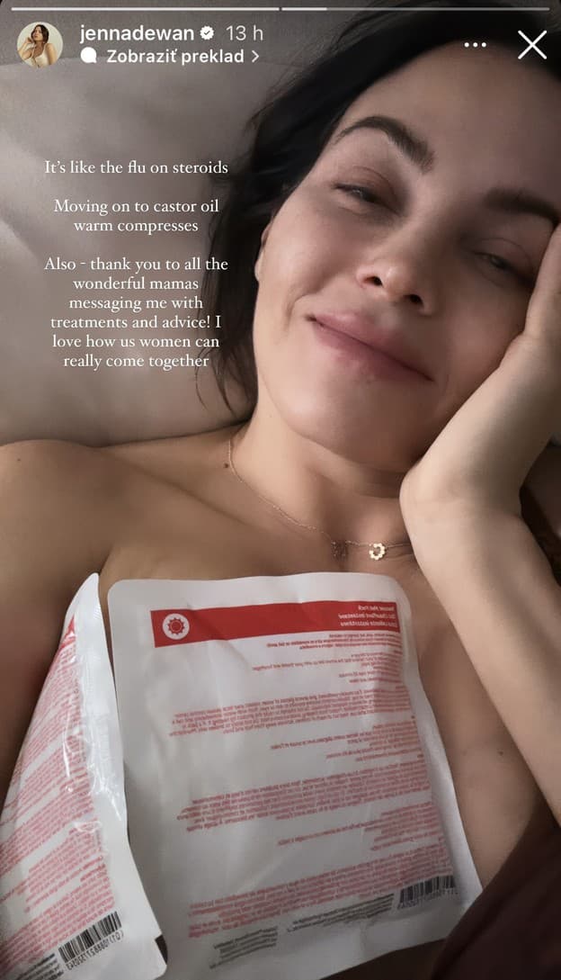 Slávnu mamičku trápia zapálené