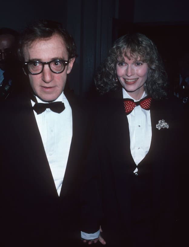 Mia Farrow a Woody Allan