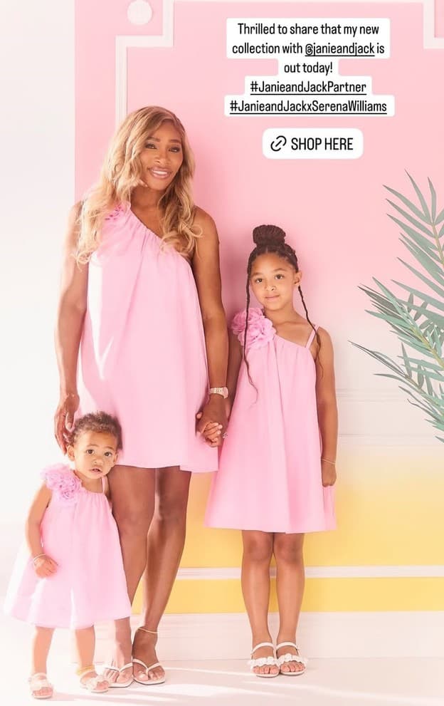 Dvojnásobná mamička Serena Williams