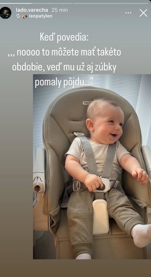 Slovenský moderátor ukázal synčeka: