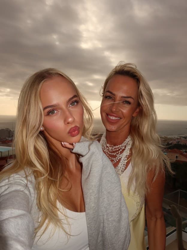 Zuzana Belohorcovvá s dcérou Salmou