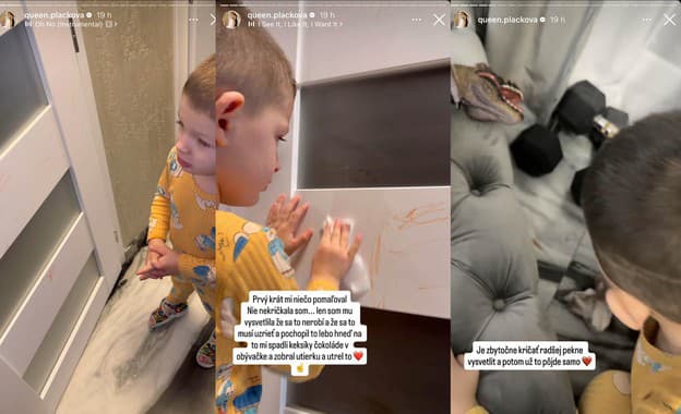Synček Zuzany Plačkovej pokreslil