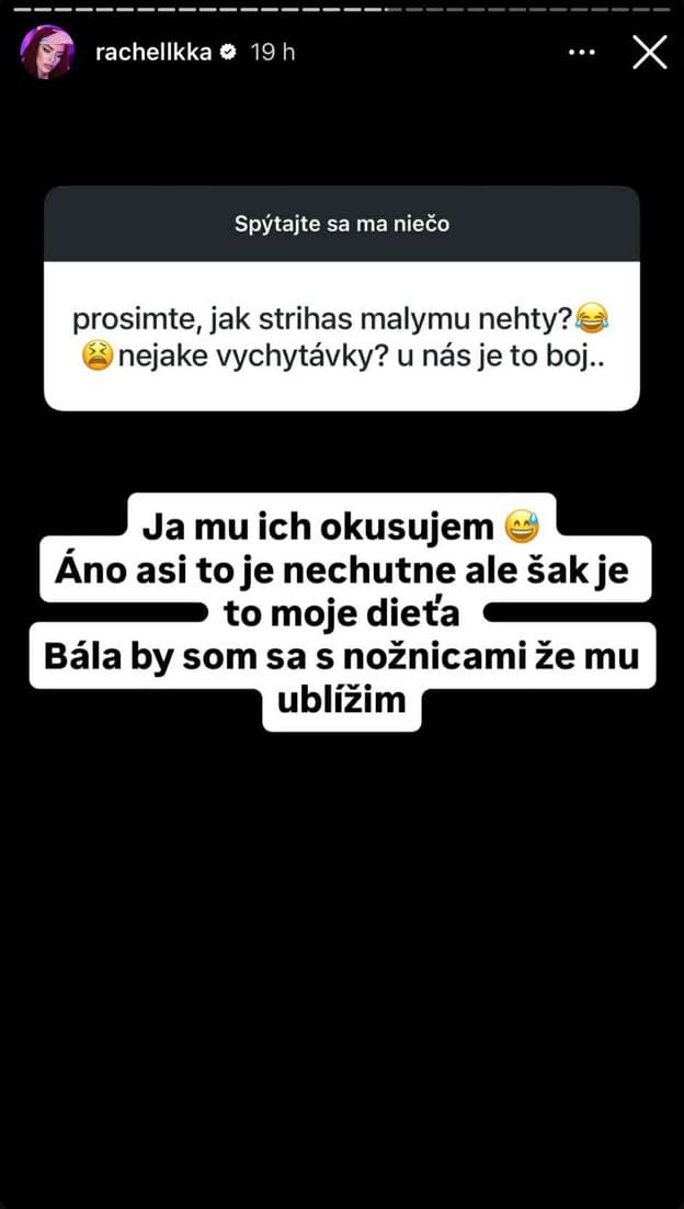 ŠOKUJE Ako Ráchel strihá