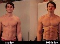 Niektorým nejde o chudnutie, ale o pribratie svalovej hmoty. Tomuto mužovi sa to podarilo po necelých troch mesiacoch. (Foto: Youtube.com)