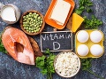 Potraviny s obsahom vitamínu D. Foto: Gettyimages.com