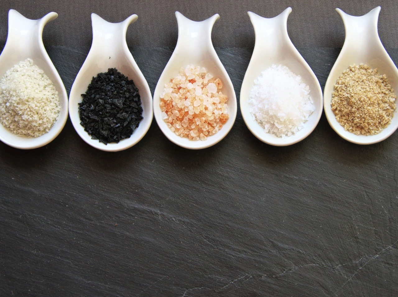 Rôzne druhy solí sa odlišujú maximálne spracovaním. 