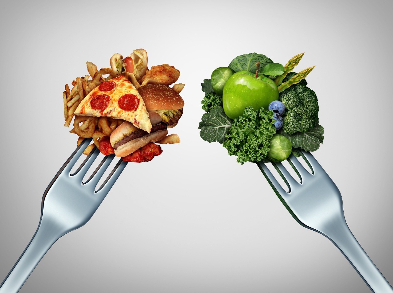 Vyberte si stravu bohatú na zeleninu a ovocie a vyhnete sa chorobám. 