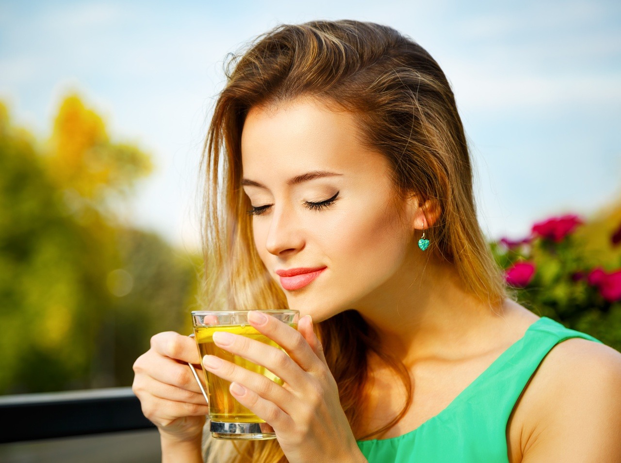 Zelený čaj obsahuje množstvo antioxidantov a iných zdraviu prospešných látok. 