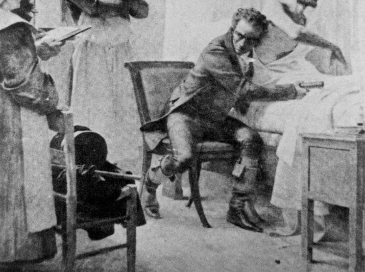 René Laënnec, vynálezca prvého stetoskopu.