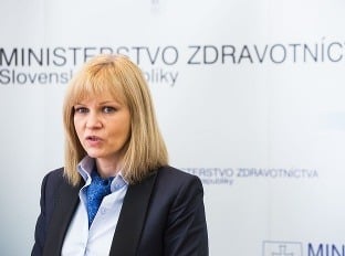 Ministerka zdravotníctva SR Zuzana