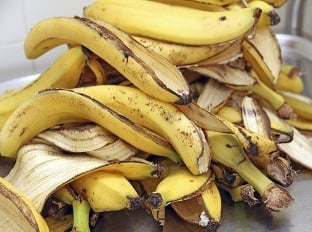 Banánová šupka je zdraviu