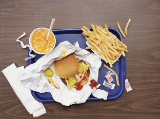 Fast food vám chudnutie