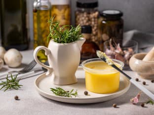 Kombinácia ghee a cesnaku robí