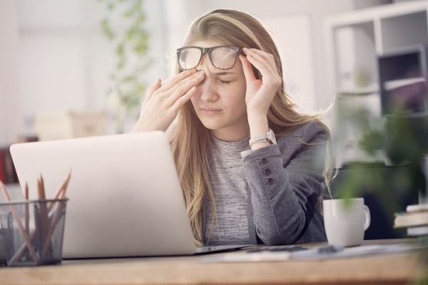 Zhoršené VIDENIE, častejšie migrény