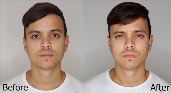 Výsledok experimentu - Pred a po. FOTO: youtube.com/AsapSCIENCE